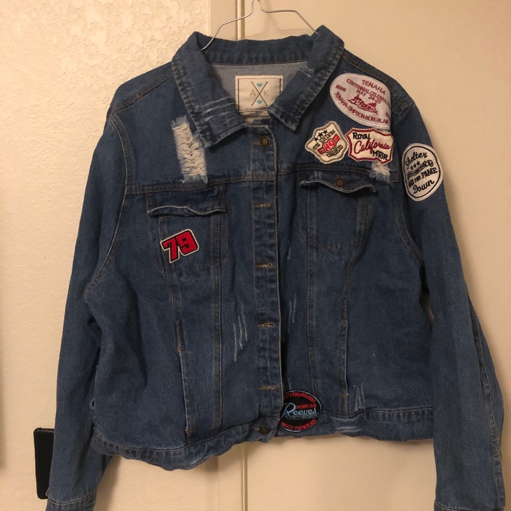 Angel kiss Los Angeles Jean Jacket